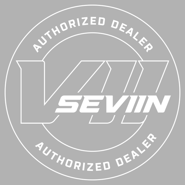 SEVIIN AUTHORIZED DEALER WINDOW CLING - 12