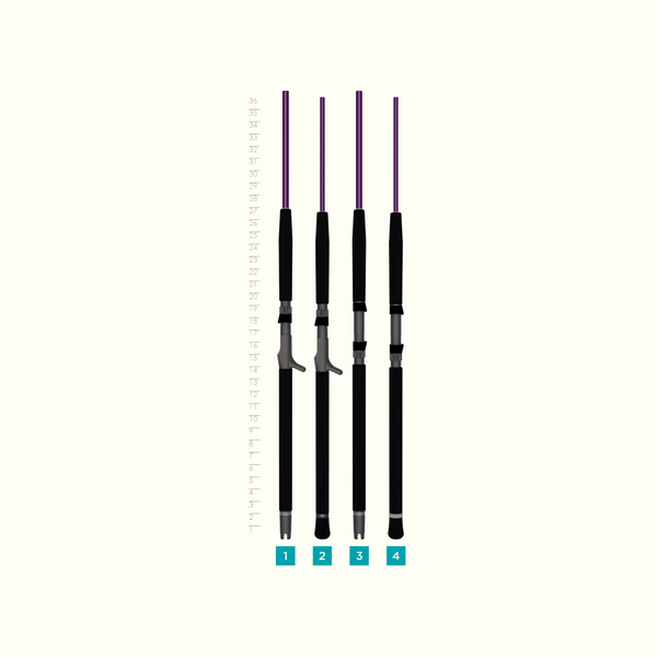 MOJO JIG SPINNING RODS - 2