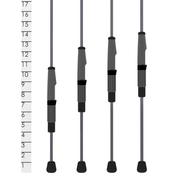 St. Croix Rods Trout Series Handle Chart - 5