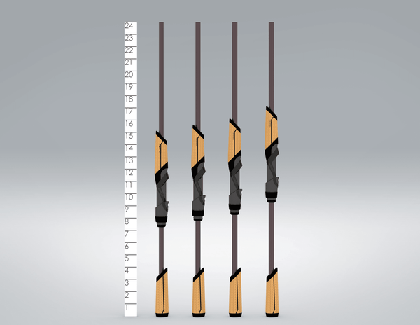 ST CROIX OF PARK FALLS - MOJO BASS TRIGON SPINNING RODS - RETIRED - St. Croix Rods - Factory Store - 3