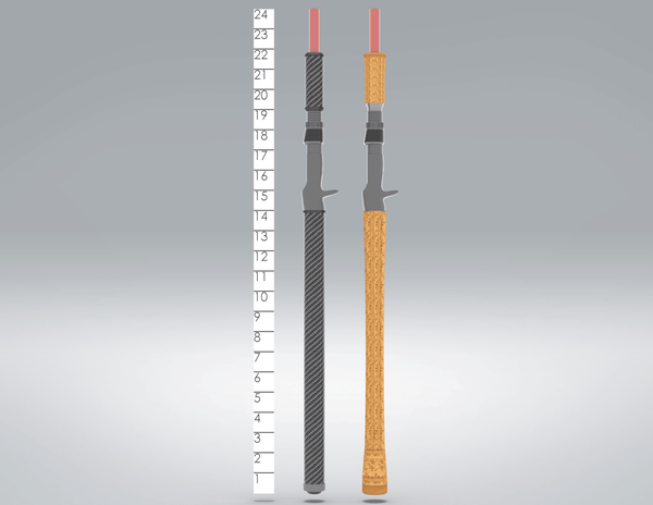 ST CROIX OF PARK FALLS - ONCHOR CORK CASTING RODS - St. Croix Rods - Factory Store - 4