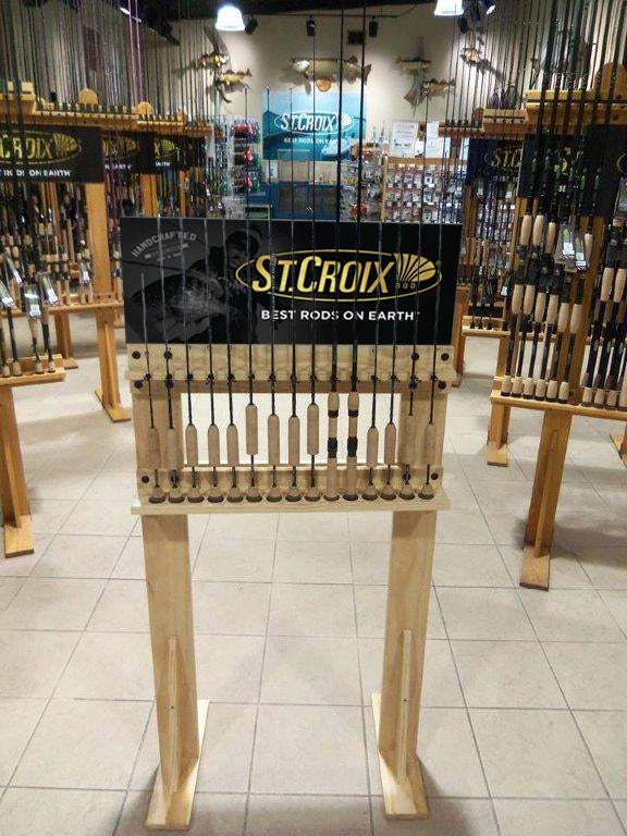St. Croix Rod Racks - Ice Rods | St. Croix Rods - Dealer